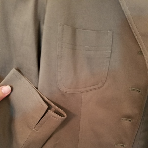 👉 Classy Talbots Petites Blazer Stretch sz 12 - Picture 2 of 6